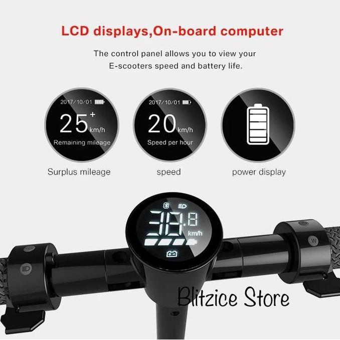 HX X6 Electric Scooter Backpack Mini Foldable Skuter Listrik Lipat