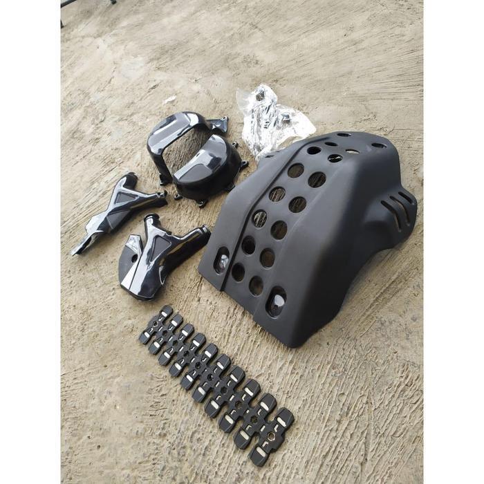 Engine Guard Cover Mesin Dan Pelindung Knalpot Crf 150 L Original Dan Terpercaya