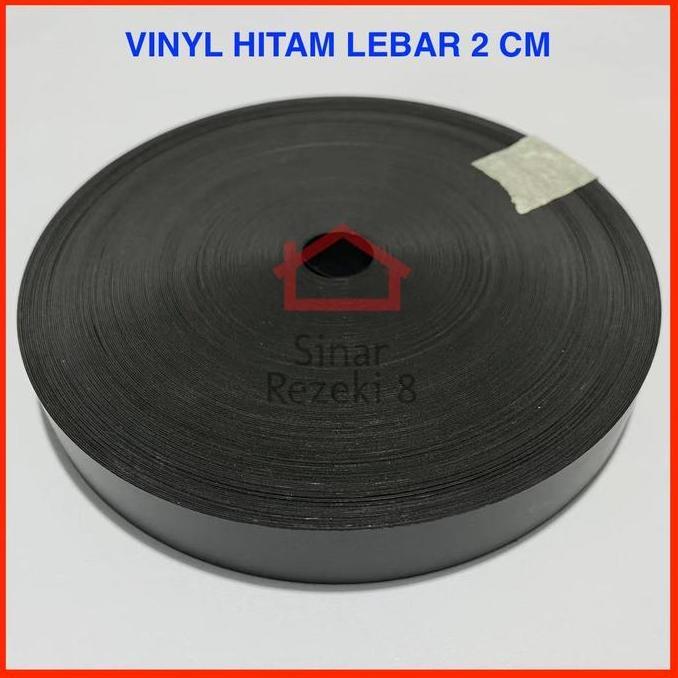 limenshayara - 20 mm edging hitam / vinil vynil dof dop pvc edging taco plimir roll anyaman pagar pa