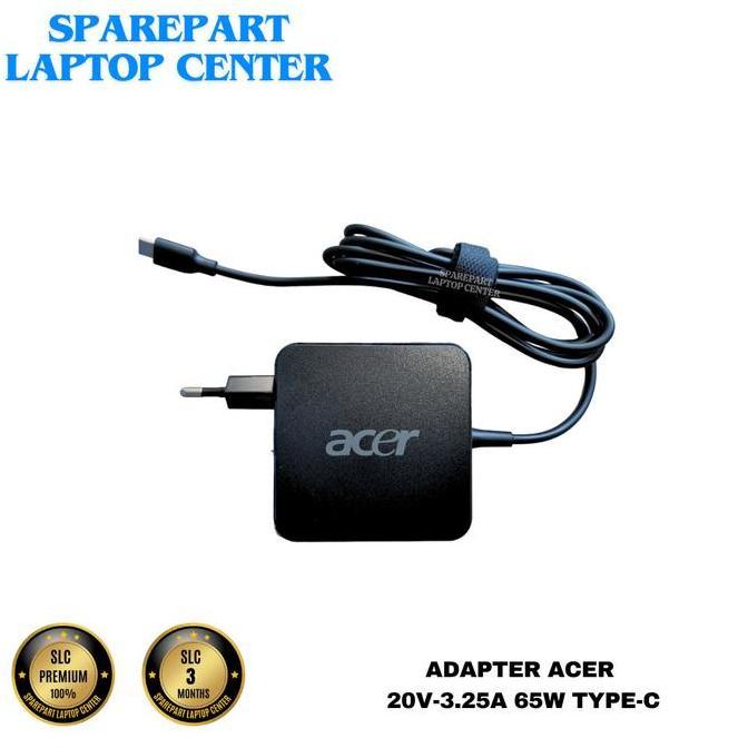 65W 20V 3.25A Usb-C Type C Charger Adapter For Acer Chromebook Spin 15 13 11 315 713 311 R13 Cb315 C