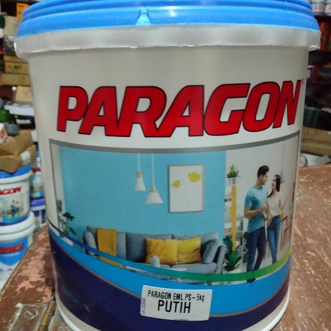 TERBARU - cat tembok 5kg Paragon putih harga pergalon