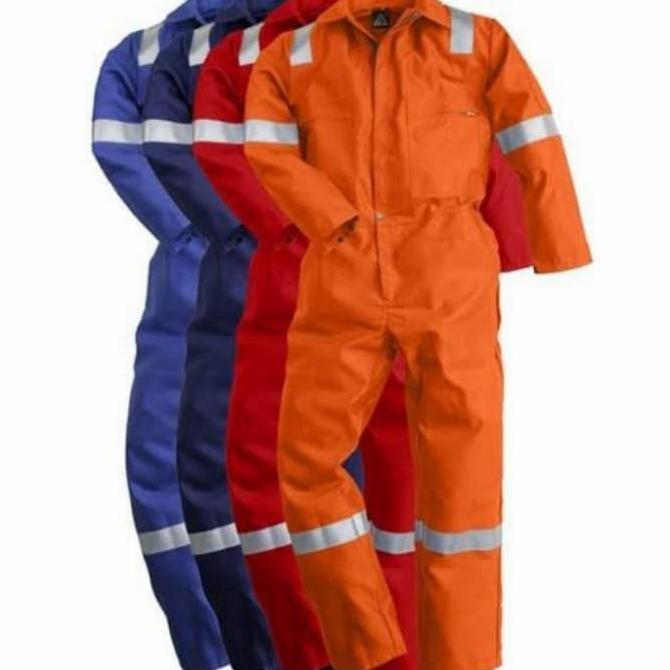 TERBARU - Wearpack Safety Tebal / Baju Kerja Tebal Setelan / Wearpack Set Safety
