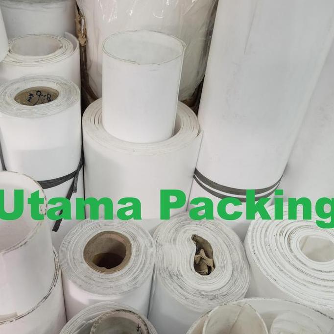 Murah Teflon Lembaran / Ptfe Sheet 5 Mm 10Cm X 100 Cm