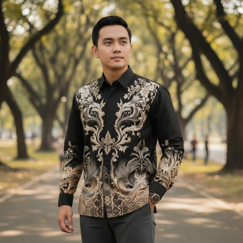 CUCI GUDANG BATIK ARWINDA MAJESTY | KEMEJA BATIK PAKAI PURING