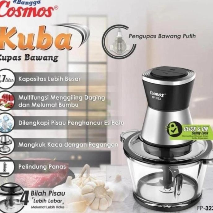 Chopper Cosmos FP323 FP 323 Food Processor Cosmos GARANSI RESMI