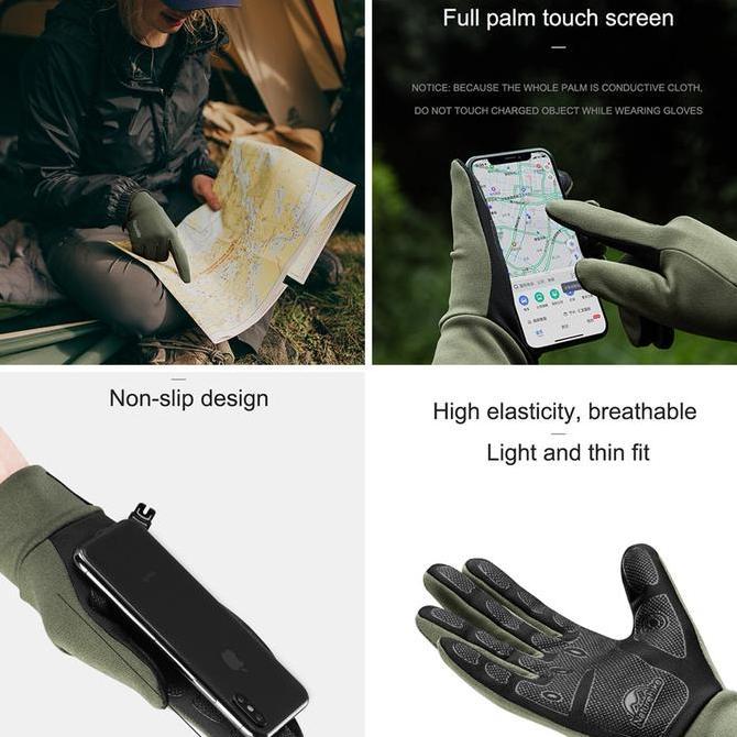 Tothemoon- Sarung Tangan Multifungsi Naturehike Gl10 Nh20Fs032