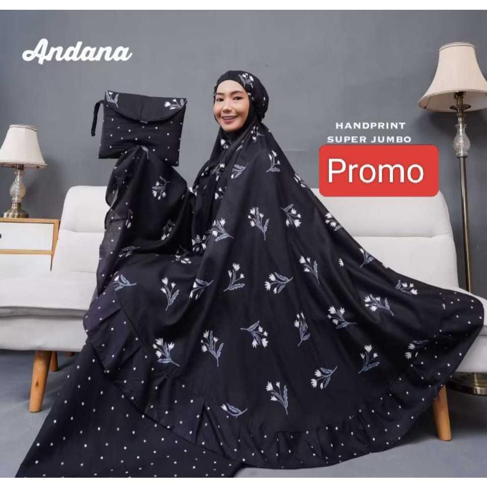 BIG PROMO [[PROMO]]Mukena Dewasa Jumbo Bahan Jatuh Dan Adem Mukena Traveling Motif Bunga/Mukena Terb