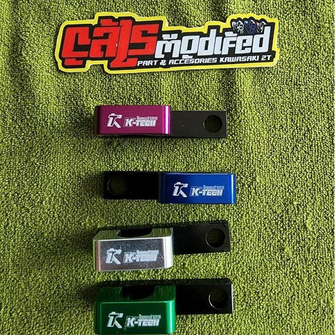 bracket selang rem depan alumunium original ktech thailand