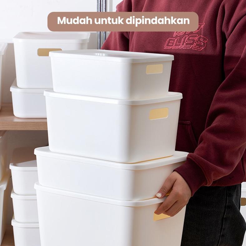uk-68 Starlight Kotak Penyimpanan Aksesoris Serbaguna  Dengan Tutup Box Pakaian Selimut Bin Pantry H