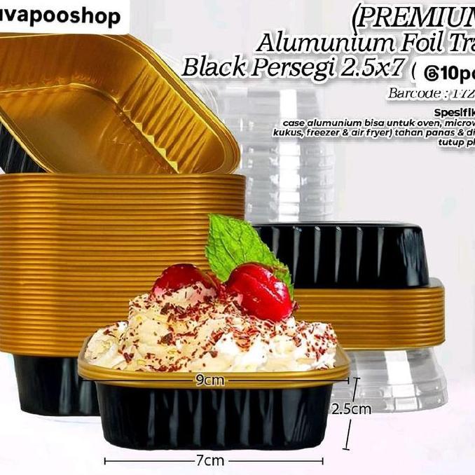 Cup Aluminium Foil Kotak isi 10pcs / Aluminium Foil Baking Cup