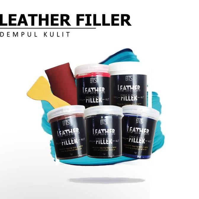 Dempul Kulit / Leather Filler / Dempul Sepatu Kulit atau Kulit Sintetis / Dempul Tas Kulit / Jok / S