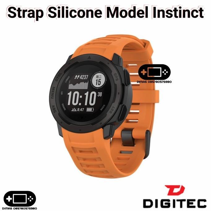 Strap Silicone Model Instinct Silikon Digitec Ds Dg 8100 8100T Tali Dapatkan