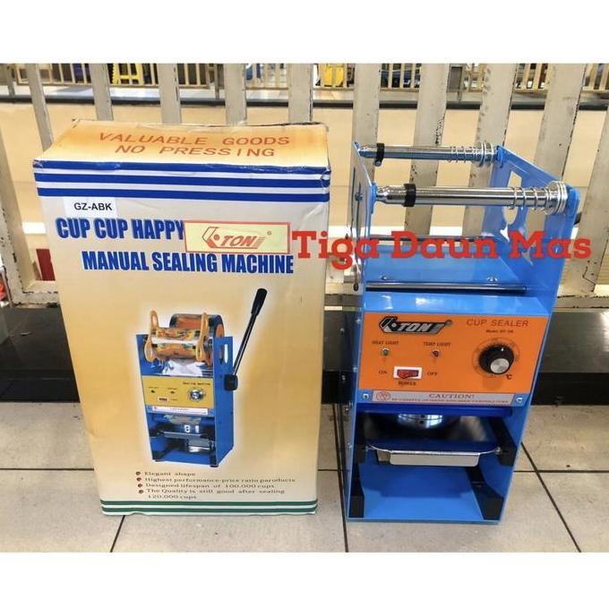 Mesin Cup Sealer Eton ET-D8 Mesin Penyegel Tutup Gelas Eton 8 oz - 16 Oz Mesin Cup Sealer Eton ET D8
