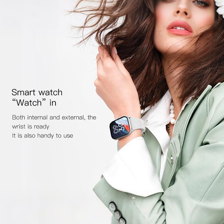 Best Deals Wiselion Zl77J Smartwatch 2.01" Hd Waterproof Ip68 Bt Call Health Monitoring Jam Tangan P