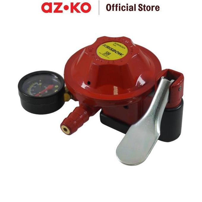 REGULATOR GAS SUPERLOCK - MERAH