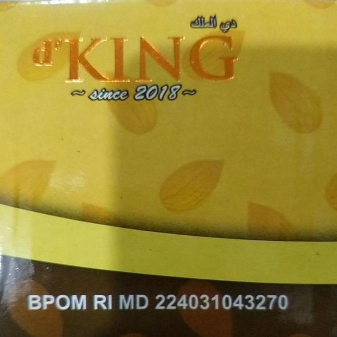 Cokelat Kacang Almond Bonibol D'King Per Dus isi 4 Toples