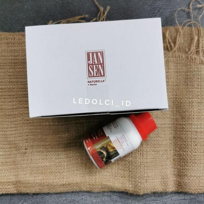 JANSEN VANILLA EXTRACT EKSTRAK VANILLA JANSEN 100 GRAM