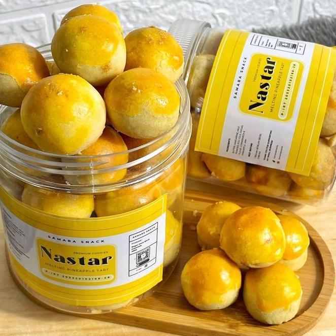 Nastar Cookies Toples Tabung 600Ml