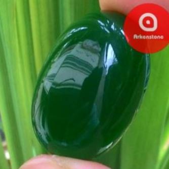 Batu Akik Hijau Garut / Ijo Garut Ohen 25 mm