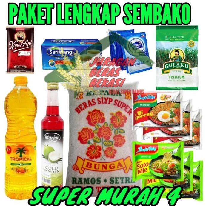 PAKET SEMBAKO BERMERK LENGKAP SUPER MURAH 4