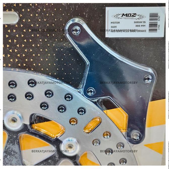 Promo PIRINGAN CAKRAM DEPAN DISC BRAKE MOS MODEL FLOATING STAINLESS UKURAN 300MM SHOGUN 125 SUZUKI S