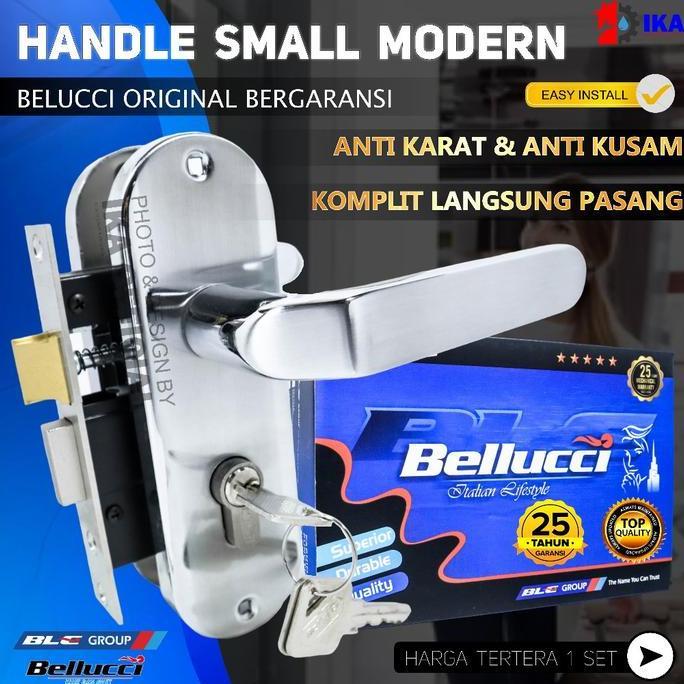GRANTZY Kunci Pintu kecil Silinder Bellucci Bogota NP l Gagang Rumah l Handle Full Set I Kunci pintu