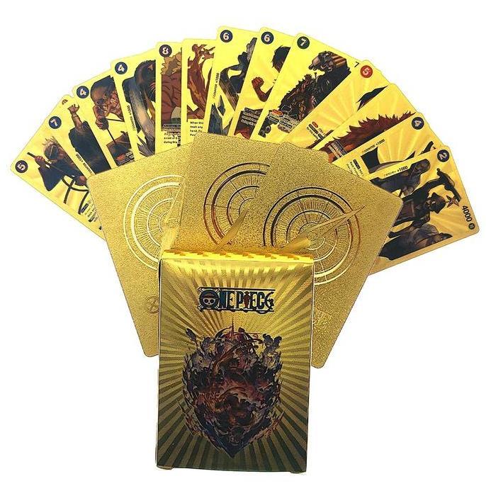 55pcs 1 Box Card One Piece / Kartu One Piece Card Game Luffy Zoro