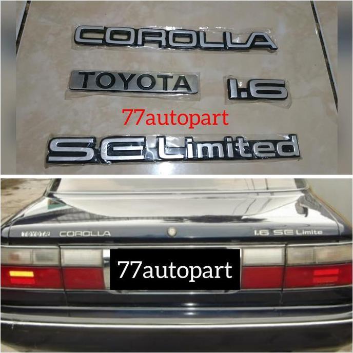 Emblem Corolla Twincam Set