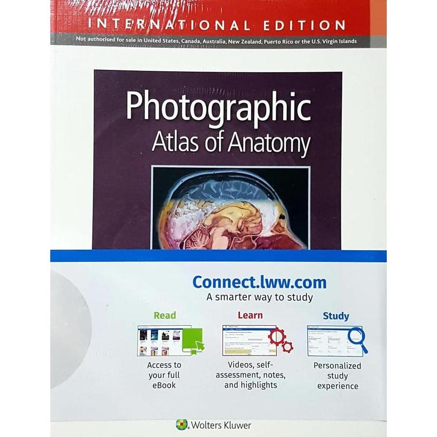 Waiyulimanshop - Original Yokochi Photographic Atlas Of Anatomy 9Th Edition / 9Ed - Rohen Yokochi