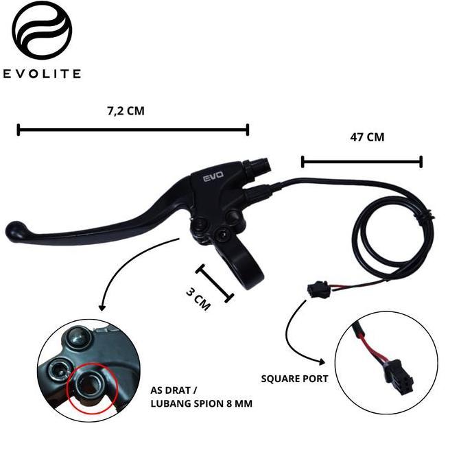 Promo BRAKE LEVER / REM TANGAN SEPEDA LISTRIK / SEPEDA Diskon