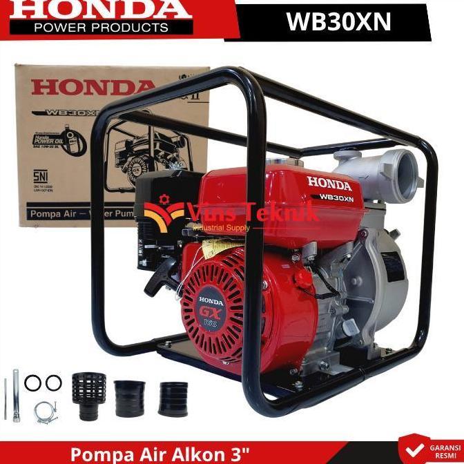 HONDA WB30XN Mesin Pompa Air Bensin Pompa Air Irigasi Pompa Alkon Water Pump 3" WB 30 XN