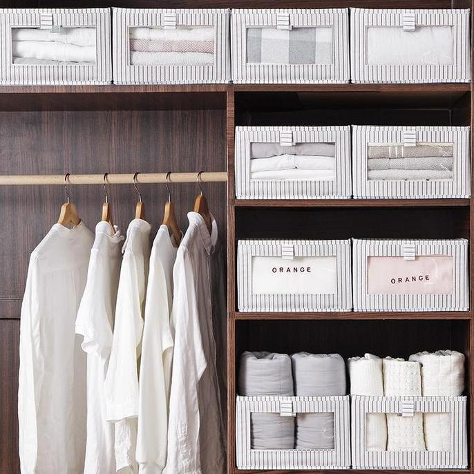 Savefk- Foldable Underwear Storage Box Multifungsi Kotak Penyimpanan Serbaguna