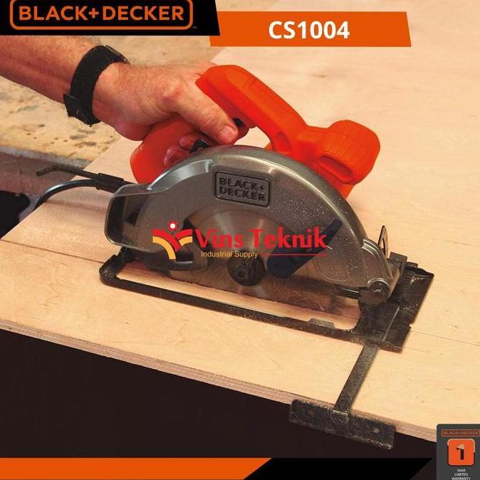 BLACK+DECKER CS1004 Mesin Gergaji Kayu Circular Saw 7"