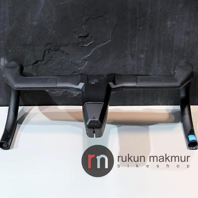 Promo PRO VIBE EVO Aero Integrated Road Ergonomic Lightweight Handlebar Carbon - Shimano Di2 & Hydra
