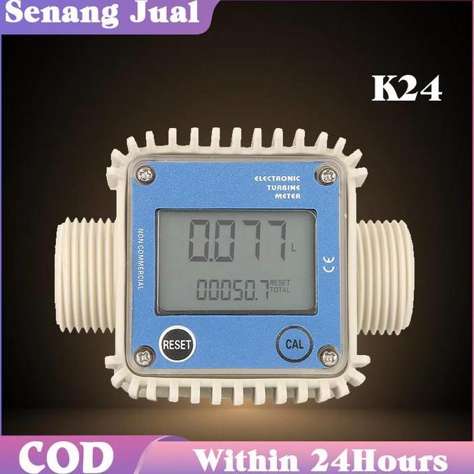 KATERINABLU Indikator Bensin Digital K24 / Flow Meter / Alat Pengukur / Amper Bensin