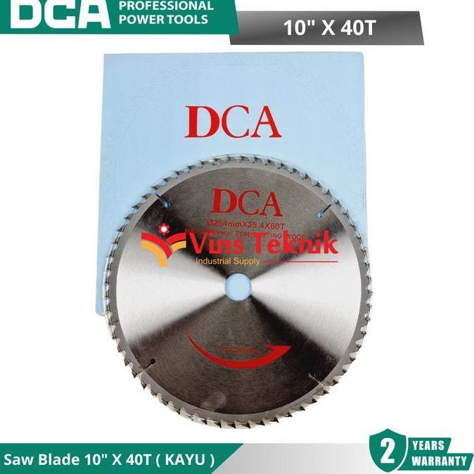 DCA 2542.425.440T Mata Gergaji Kayu Miter Saw Table Saw Saw Blade DCA 10" x 40T