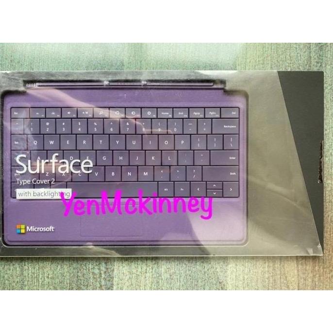 Microsoft Surface Type Keyboard Pro & Pro 2 (RT & Surface 2)Backlight