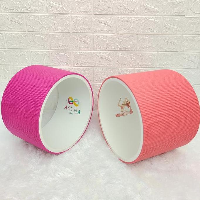 TERBARU - Yoga Wheel PVC lebar 25 cm / Yoga wheel / Terbaru Yoga Roda Yoga