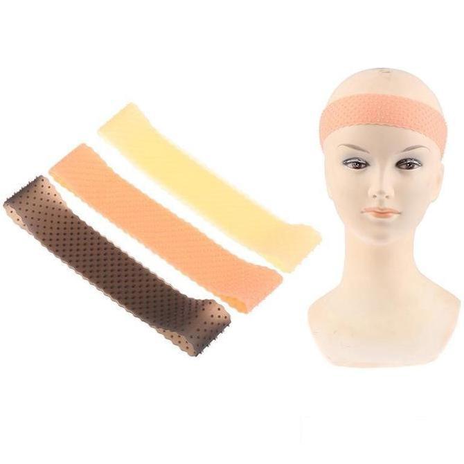 KARET WIG SILIKON GRIP HEADBAND PENAHAN RAMBUT PALSU SILIKON KAWI