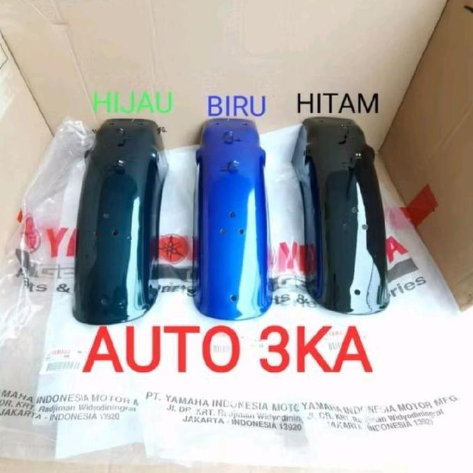 SPAKBOR BELAKANG RX KING HITAM HIJAU DAN BIRU ORIGINAL REAR FENDER RX KING ORI YGP