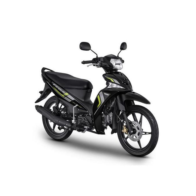 striping motor Vega Force 2021 Full Hitam-Stabilo