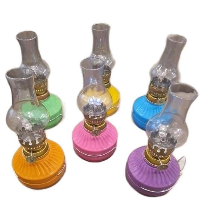 Rukun Lampu Teplok Baterai/Ublik/Minyak Tanah/Semprong Plastik