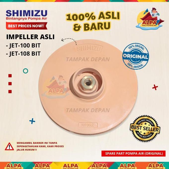 PROMO IMPELLER SHIMIZU SEMI JET-108 BIT HARGA MURAH