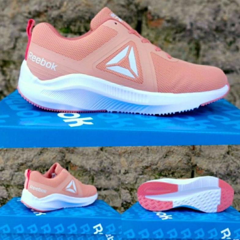 NEW PRODUCT LARIS SEPATU RBX ZOOM WANITA PUTIH PEACH TOSCA OLAHRAGA SPORT JOGING LARI SENAM ZUMBA GY