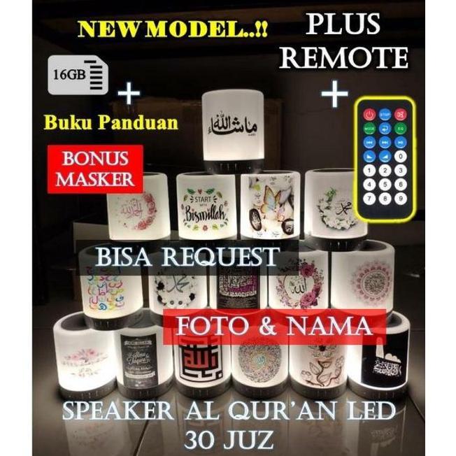 Speaker AlQuran LED+LAYAR DISPLAY 30 JUZ