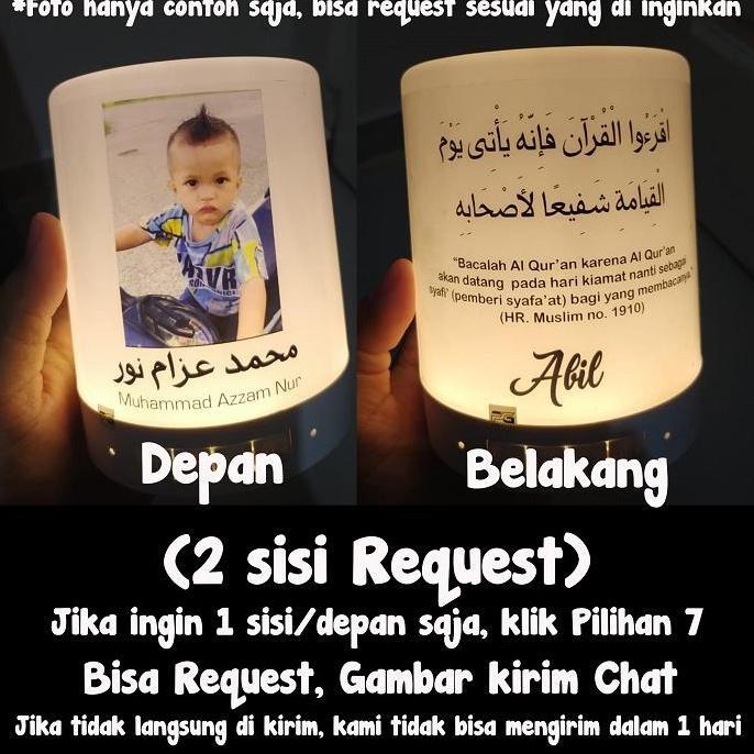 SPEAKER ALQURAN LAMPU LED REMOTE SPEKER NGAJI MUROTAL 30 JUZ SPEAKER