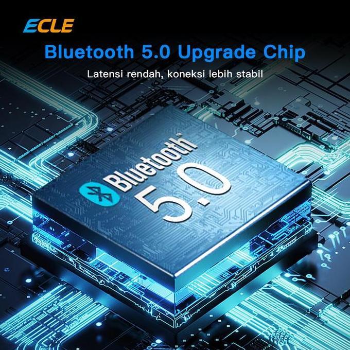 ECLE Mini Speaker Bluetooth Nirkabel Portable Speaker Fungsional Super