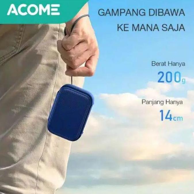 ACOME A1 SENSE Speaker Bluetooth 5.0 Portable Ultra Bass TWS