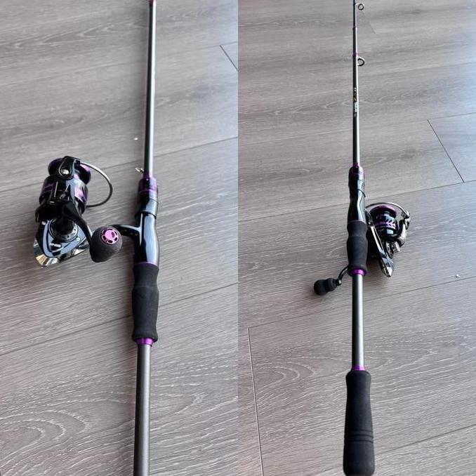 Joran DAIWA full set  spinning 1rod+1reel pancing set daiwa 1 set lengkap ori jepang rod 1.65M-2.1M+