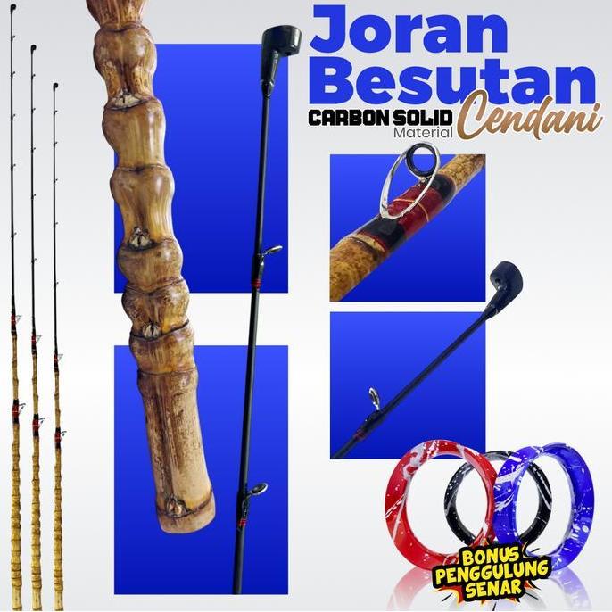 Joran Besutan Kolam Kuat Carbon Sutet dan Besutan Cendani Carbon 5kg up